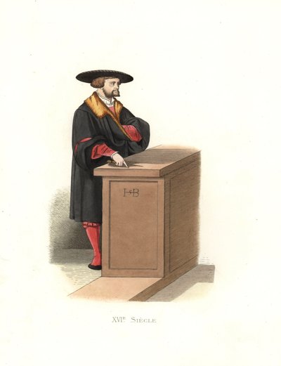 Hans Sebald Beham (1500-1550), grabador, pintor y miniaturista alemán de Edmond Lechevallier Chevignard
