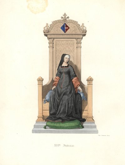 Luisa de Saboya, Luisa de Saboya (1476-1531) de Edmond Lechevallier Chevignard