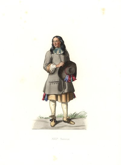 Campesino, Francia de Edmond Lechevallier Chevignard