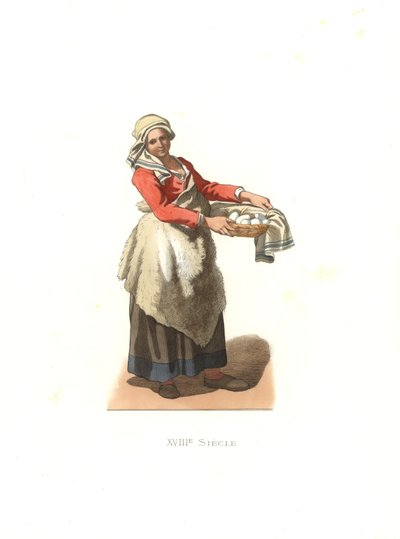 Campesina de Milán de Edmond Lechevallier Chevignard