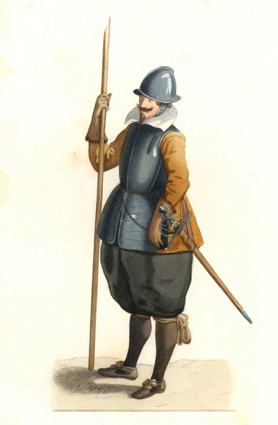 Piquero de Flandes francés de Edmond Lechevallier Chevignard