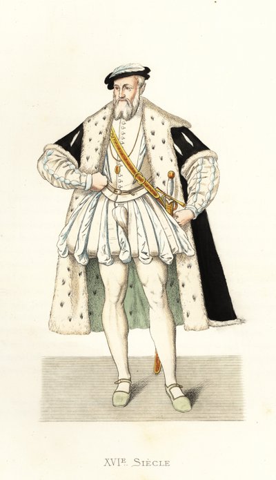 Retrato de Francisco, duque de Guisa de Edmond Lechevallier Chevignard