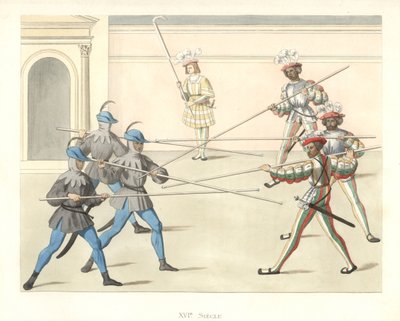 Escena en un festival en Núremberg de Edmond Lechevallier Chevignard