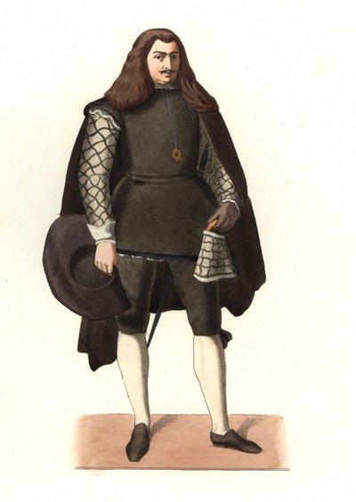 Caballero español de Edmond Lechevallier Chevignard