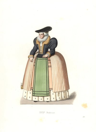 Mujer de Alsacia de Edmond Lechevallier Chevignard