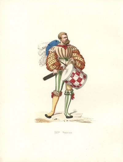 Tambor militar alemán de Edmond Lechevallier Chevignard