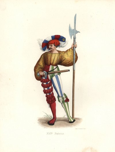 Alabardero de Edmond Lechevallier Chevignard