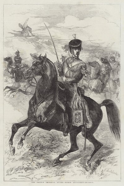 La Guardia Imperial Francesa, Artillería a Caballo de Edmond Morin
