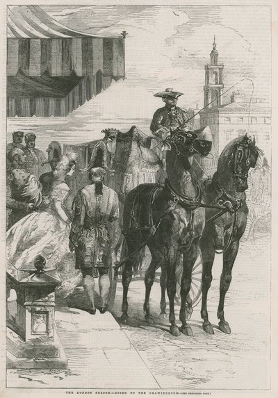 La temporada de Londres: Yendo al Salón de Recepciones de Edmond Morin