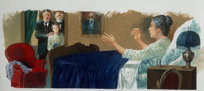 De los Apeninos a los Andes de "Corazón" de Edmondo De Amicis (1846-1908), dibujo de Edmondo de Amicis