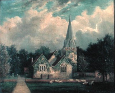 Iglesia de Stoke Poges de Edmund Birckhead Bensell