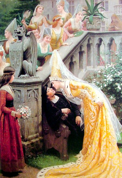Alain Chartier, 1903 de Edmund Blair Leighton
