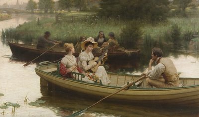 Dolor y canción de Edmund Blair Leighton