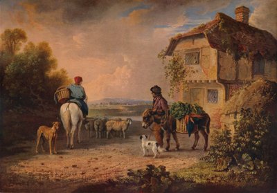 Al mercado, 1828 de Edmund Bristow