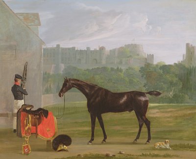 Fuera de la casa de guardia en Windsor de Edmund Bristow