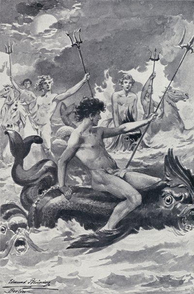 Ilustración para el Fausto de Goethe de Edmund Bruning