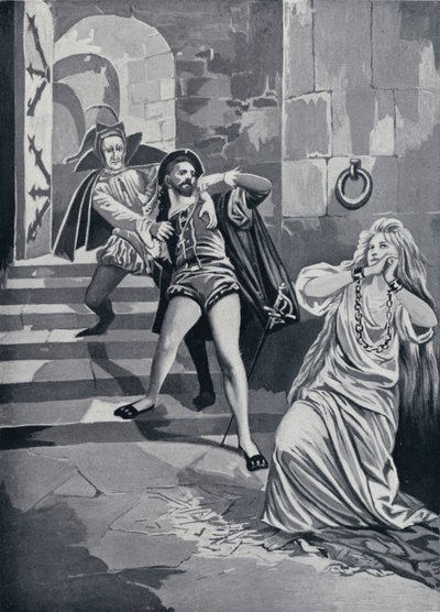 Ilustración para el Fausto de Goethe de Edmund Bruning