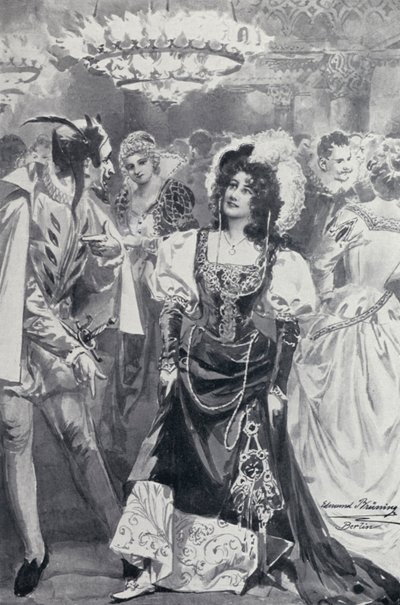 Ilustración para el Fausto de Goethe de Edmund Bruning