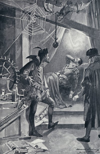 Ilustración para el Fausto de Goethe de Edmund Bruning