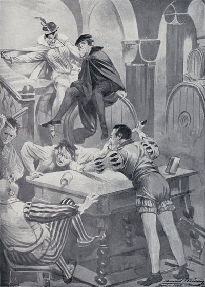 Ilustración para el Fausto de Goethe de Edmund Bruning