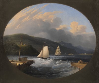 Cornwall Landing, río Hudson de Edmund C. Coates