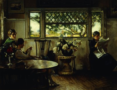 Madre, Mercie y Mary de Edmund Charles Tarbell