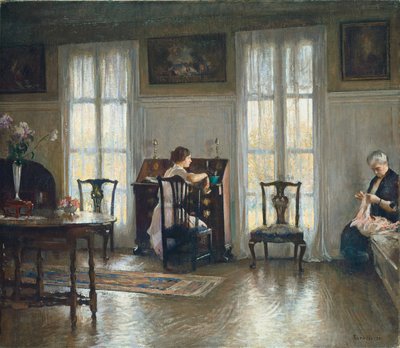 Madre y María de Edmund Charles Tarbell