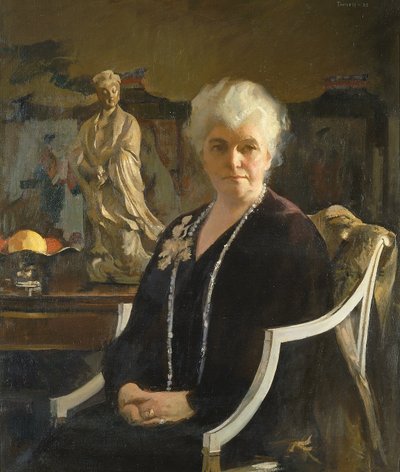 Sra. Edmund C. Tarbell, 1933 de Edmund Charles Tarbell