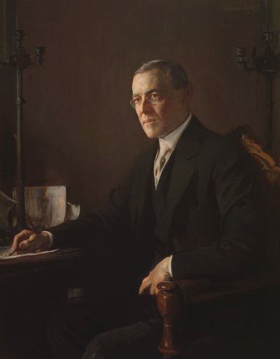 Woodrow Wilson, 1920-1921 de Edmund Charles Tarbell