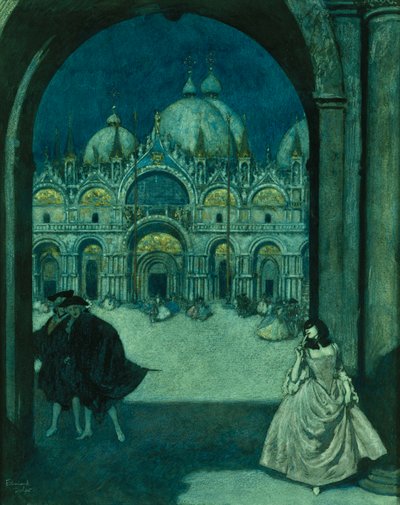 En la plaza de San Marcos de Edmund Dulac