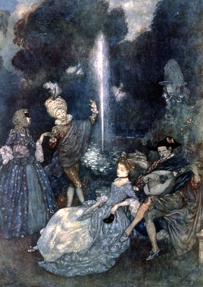 Luz de luna de Edmund Dulac