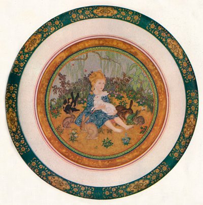 Retrato de la Srta. Vivian St. George, 1917, 1919 de Edmund Dulac