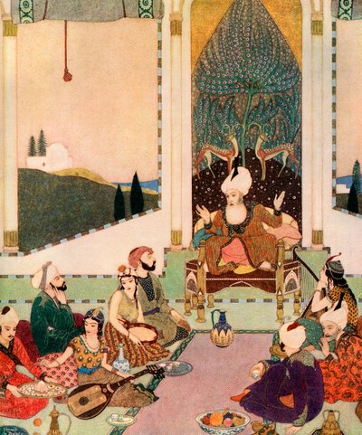 Simbad el Marino, de Edmund Dulac de Edmund Dulac