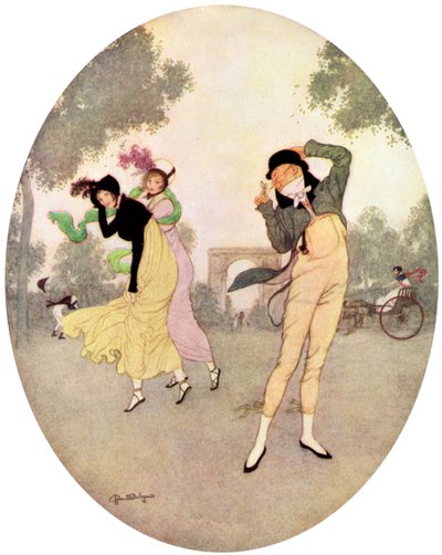 ¿Qué piensas del joven Rouselle? de Edmund Dulac