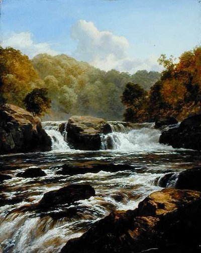 Cataratas en el Clyde, Bonnington Lynn de Edmund Gill