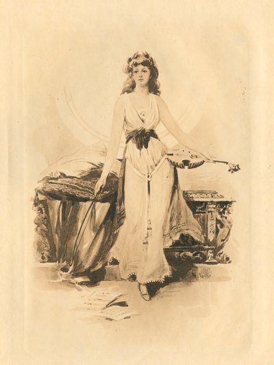 Para Canciones isabelinas en honor del amor y la belleza (litografía) de Edmund Henry Garrett
