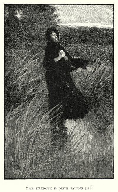 Ilustración de Jane Eyre de Charlotte Bronte de Edmund Henry Garrett