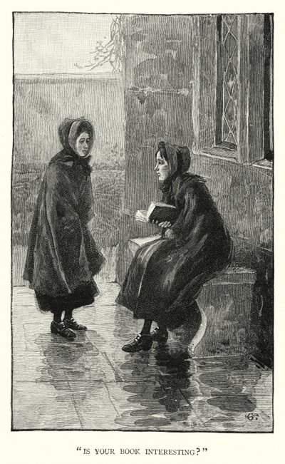 Ilustración para Jane Eyre de Charlotte Bronte de Edmund Henry Garrett