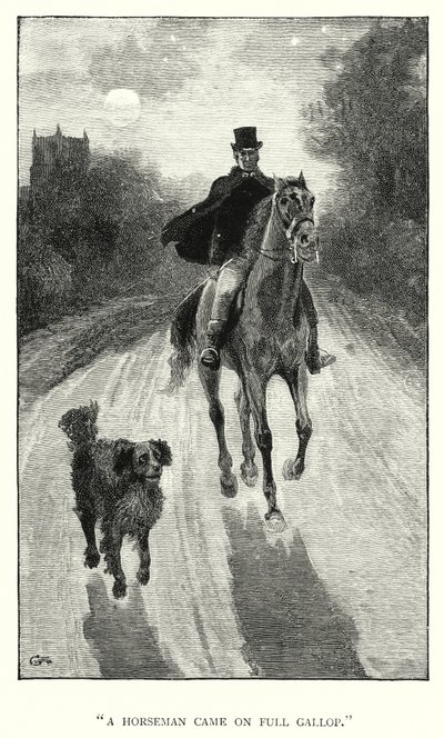 Ilustración para Jane Eyre de Charlotte Bronte de Edmund Henry Garrett
