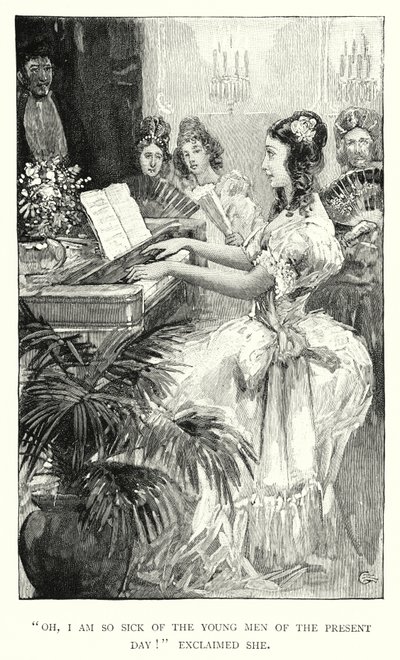 Ilustración para Jane Eyre de Charlotte Bronte de Edmund Henry Garrett