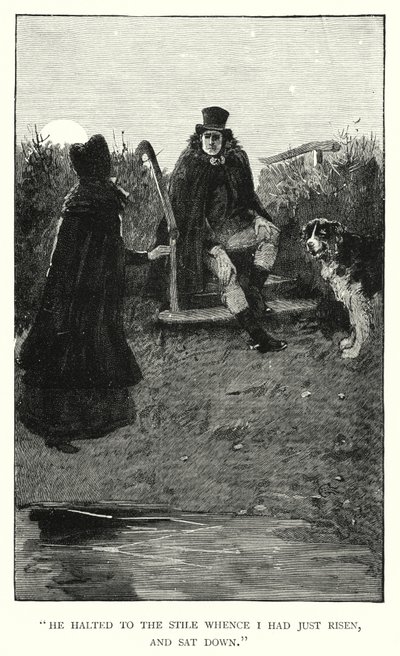 Ilustración para Jane Eyre de Charlotte Bronte de Edmund Henry Garrett