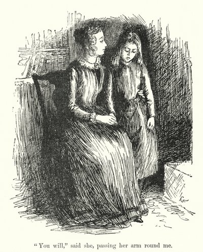 Ilustración para Jane Eyre de Charlotte Bronte de Edmund Henry Garrett