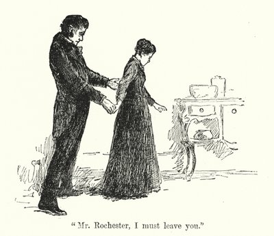 Ilustración para Jane Eyre de Charlotte Bronte de Edmund Henry Garrett