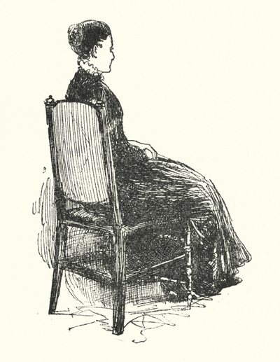 Ilustración de Jane Eyre de Charlotte Bronte de Edmund Henry Garrett