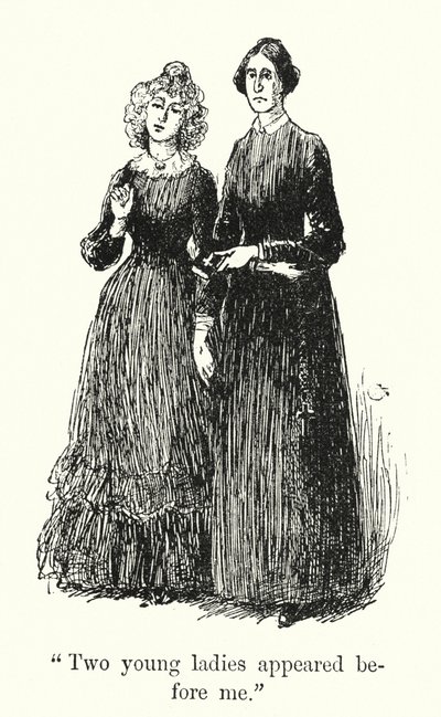 Ilustración de Jane Eyre de Charlotte Bronte de Edmund Henry Garrett