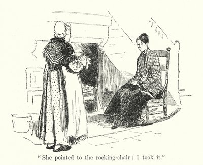 Ilustración de Jane Eyre de Charlotte Bronte de Edmund Henry Garrett