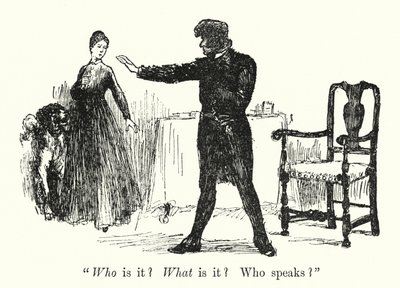 Ilustración de Jane Eyre de Charlotte Bronte de Edmund Henry Garrett