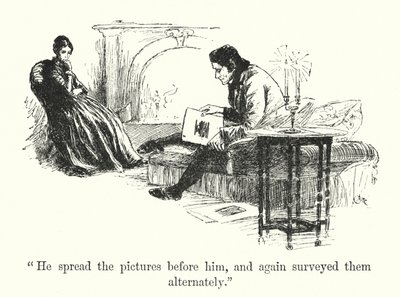 Ilustración para Jane Eyre de Charlotte Bronte de Edmund Henry Garrett