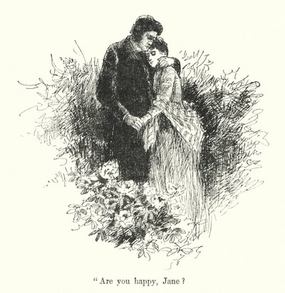 Ilustración para Jane Eyre de Charlotte Bronte de Edmund Henry Garrett