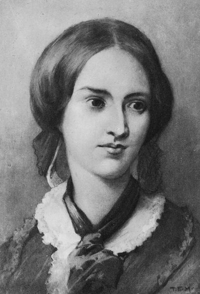 Retrato de Charlotte Bronte de Edmund Henry Garrett
